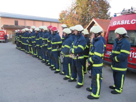 Gasilska vaja ob mesecu požarne varnosti 24